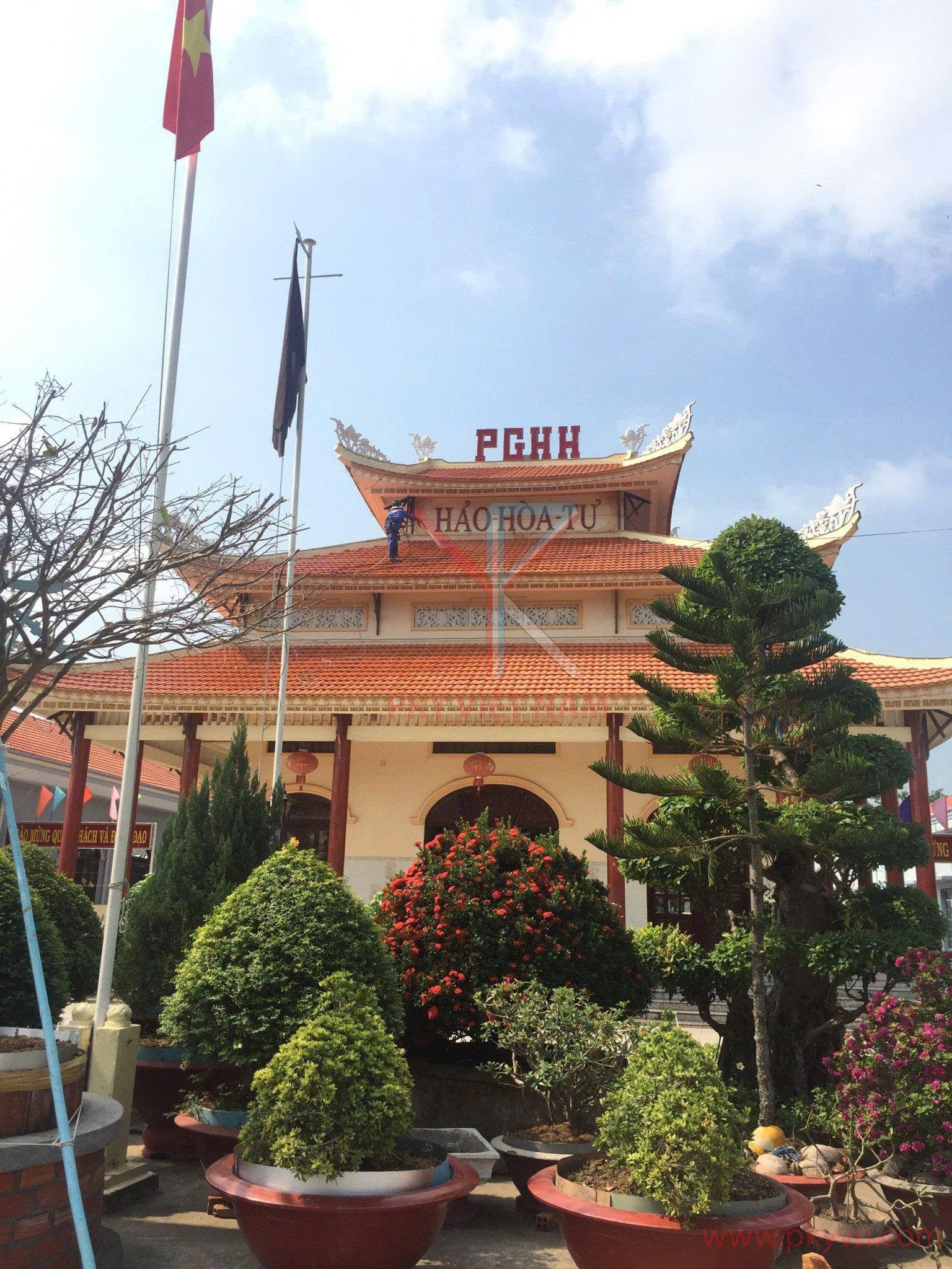  CHÙA HẢO HOÀ TỰ - GÌN GIỮ KIẾN TRÚC TÂM LINH LÂU ĐỜI