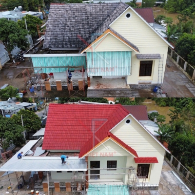 LỢI ÍCH CỦA VIỆC SƠN MỚI MÁI NGÓI - GIẢI PHÁP BẢO VỆ & LÀM ĐẸP NGÔI NHÀ 