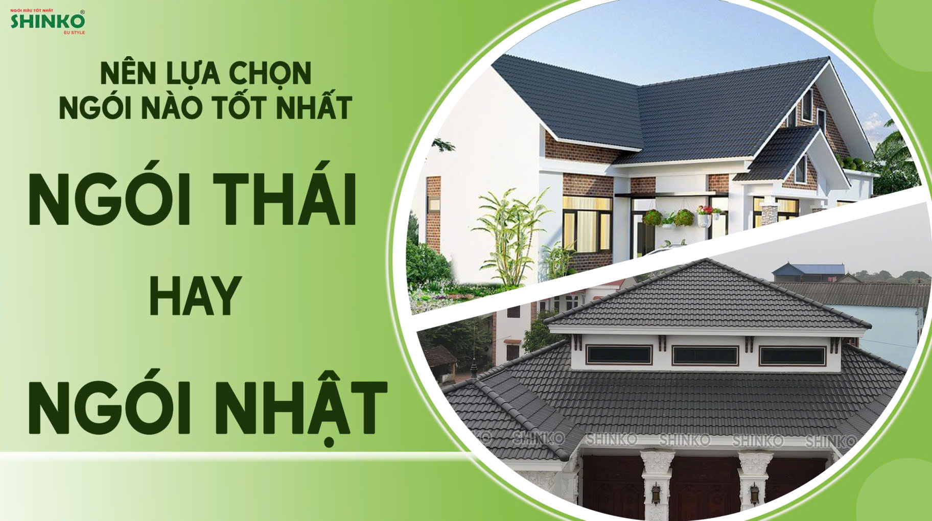 SỰ KHÁC BIỆT GIỮA NGÓI THÁI VÀ NGÓI NHẬT - NÊN CHỌN LOẠI NÀO CHO MÁI NHÀ VIỆT?