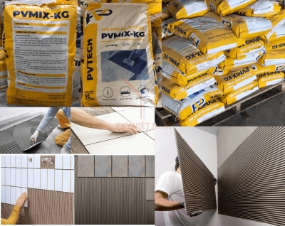 Keo dán gạch đá PVMIX-KG