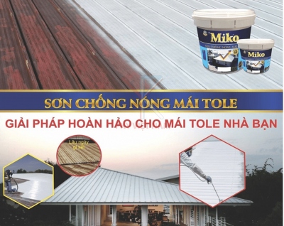 Sơn tole chống nóng Miko